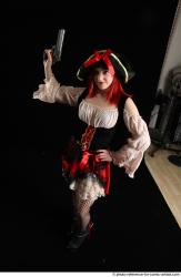 DARINA STANDING POSE WITH NEW GUN